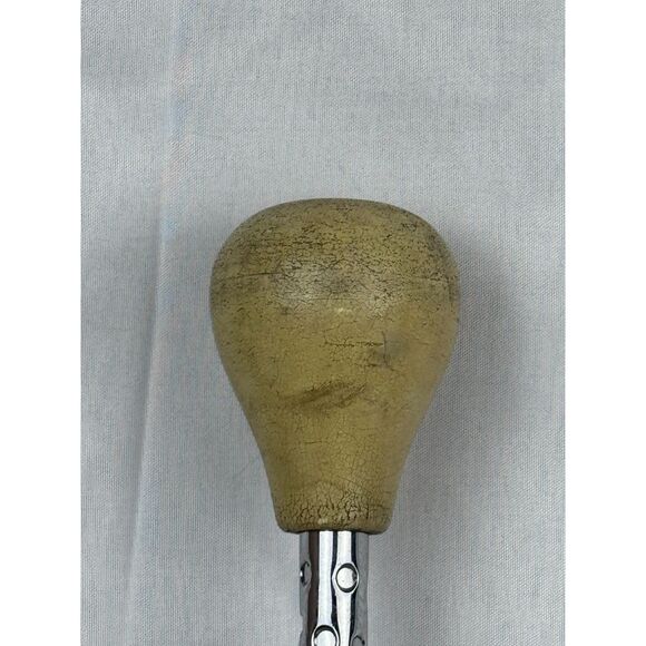 VTG Chrome with Rubber Tips Twirling Baton 26" Marching Band - Picture 8 of 10